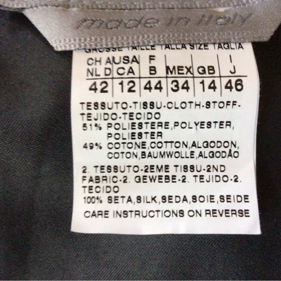 Max Mara sportmax dress, gunmetal grey, 12 - Picture 8 of 8